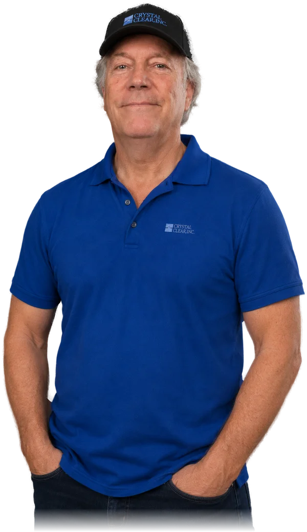 Chris Miller, owner of Crystal Clear, Inc. in Roanoke, VA
