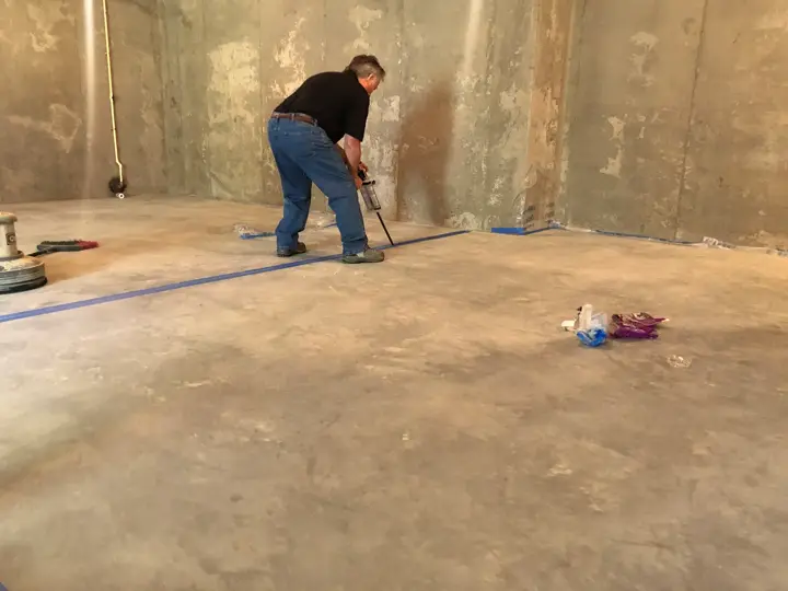 Basement Floor Prep Roanoke Va