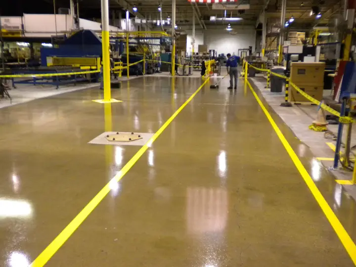 Industrial Epoxy Floor Lines Roanoke Va