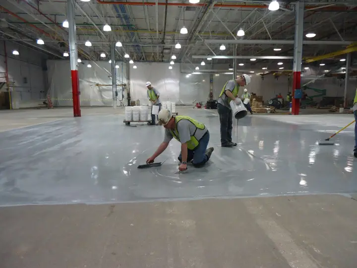 Industrial Floor Crew Warehouse Roanoke Va