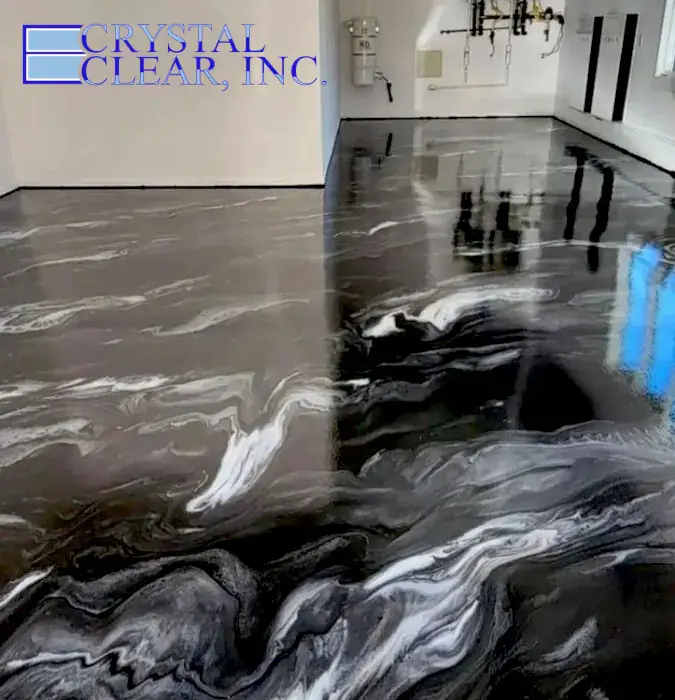 Metallic Epoxy Resin Floor Roanoke Va