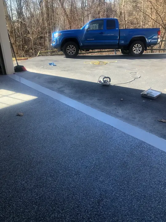 Resurfaced Driveway Apron Roanoke Va